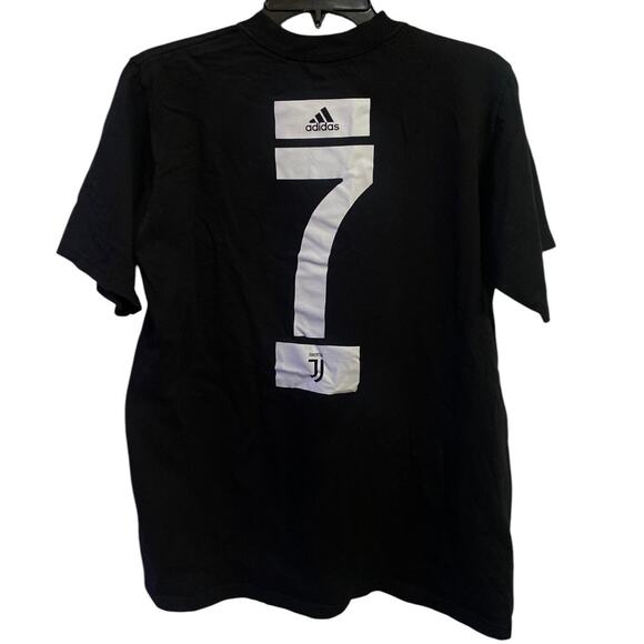 adidas Other - Adidas Cristiano Ronaldo Juventus Player T-Shirt Youth Size 16-18